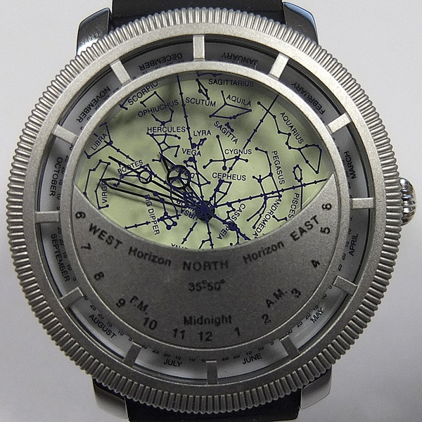 APM Clock Star map watch