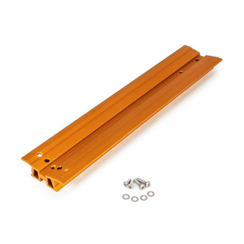 Baader V(EQ) dovetail bar for Celestron 8" SC / HD, orange anodised