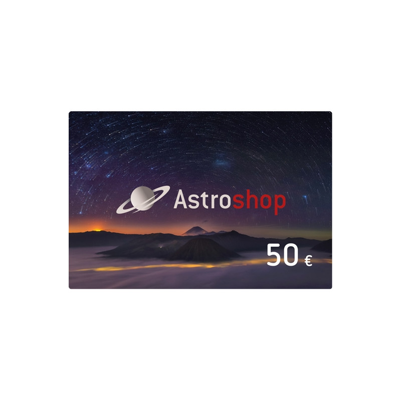 Astroshop voucher at a Value of 50 €