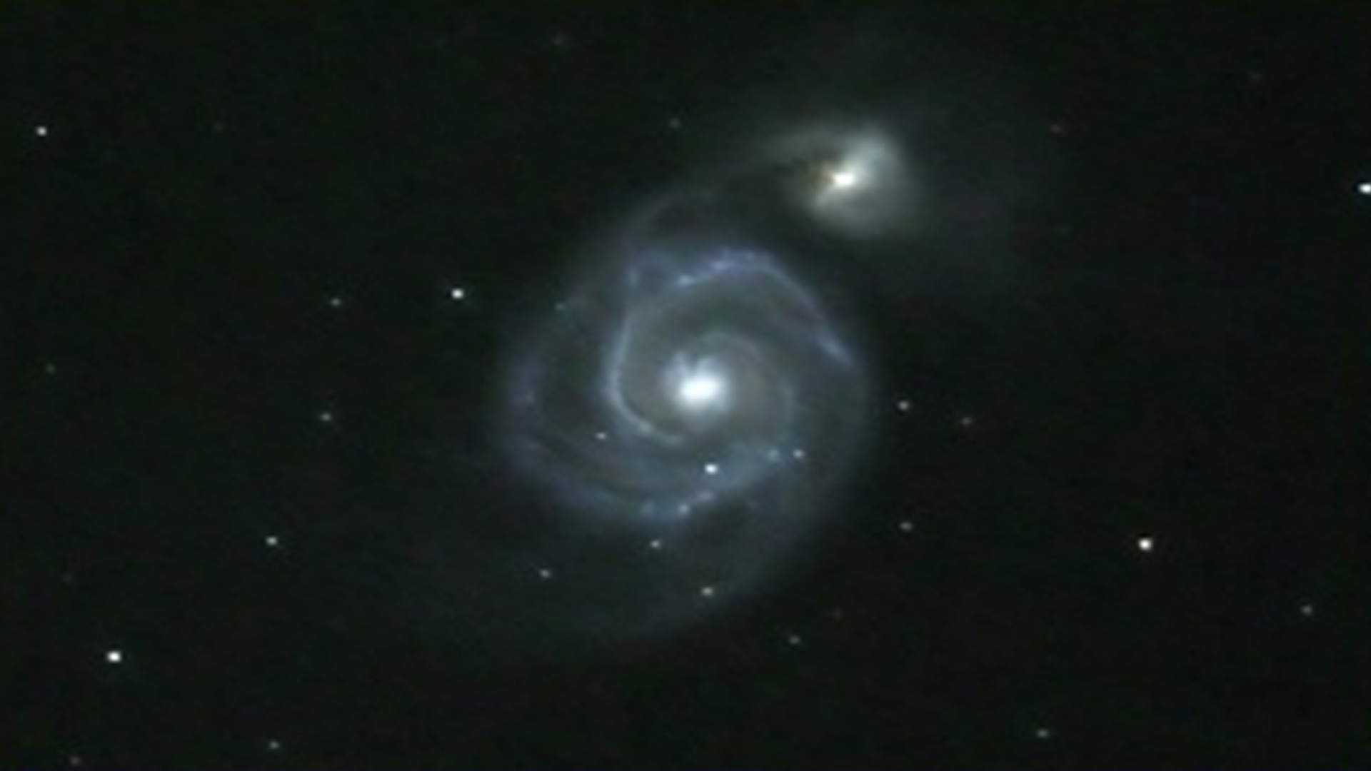 The Whirlpool Galaxy (Photo by Tobias Dietrich from the Singen public observatory)