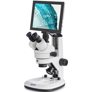 Kern Microscope OZL 468T241 Greenough, Gear rack, 7-45x, 10x/20, Reflected light, 3W LED, Camera 5MP, USB, USB 2.0, HDMI, WiFi, Tablet