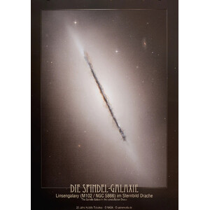 AstroMedia Poster The Spindle Galaxy