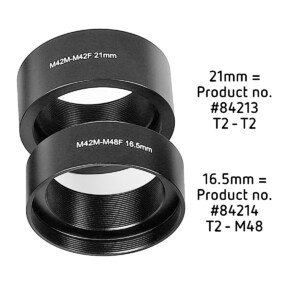 Omegon T2-M48-Adaptors 16.5mm